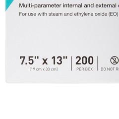 McKesson Argent Sure-Check Sterilization Pouch Transparent White 7-1/2 X 13