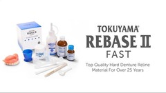 Tokuyama Rebase II Chair Side Hard Dent ure Reline Material
