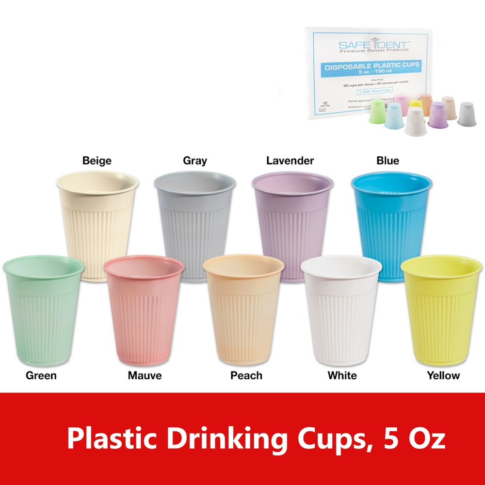 Dental Office Patient Medical Cups 5 oz Plastic Drinking 100-5000 Cups CA