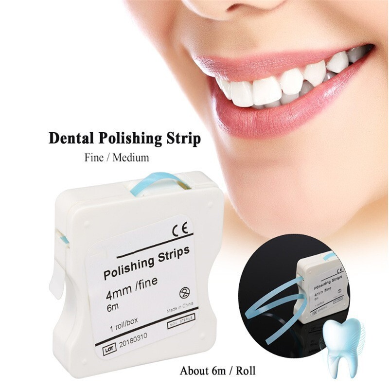 1 Roll Dental Polish Strip Resin Tooth Interdental Sanding Grinding Surface