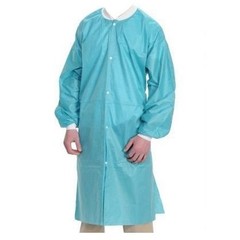 ValuMax 3560TEXL EasyBreathe Lab Coats Teal Extra Large 10/Pk