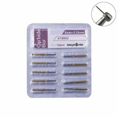 Dental Endo-Z Bur Carbide Tungsten Surgical Cutter Drill Burr 1.4*23mm 10pc/pack