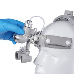 ETERFANT 3.5X-R Dental Surgical Headband Binocular Loupes & 10W LED Head Light
