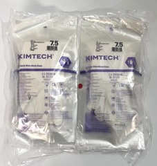 Kimtech G3 12″ Sterile Nitrile Gloves, White, Size 7.5 Exp 7/2029 (Pack of 20)