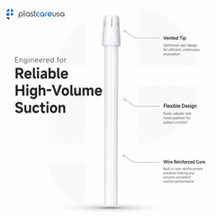 3000 (30 Bags) Saliva Ejectors Ejector WHITE Dental Suction Tips Evacuation