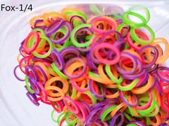 3.5OZ Dental Orthodontic Elastics Rubber Bands Ties Super Elastic Colorful 4Size