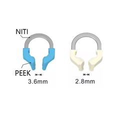 Dental Matrix Bands Ring Sectional Matrice Clamp 3 Type Fit Garrison Palodent V3