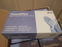 Intco Touch flex Nitrile Exam Gloves Powder Free 1000 Gloves Extra Large Full…