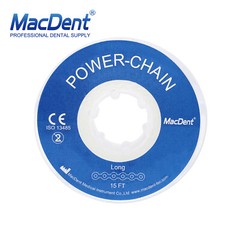Dental Orthodontic Power Chain Elastic Rubber Bands For Braces Long/Short/Closed