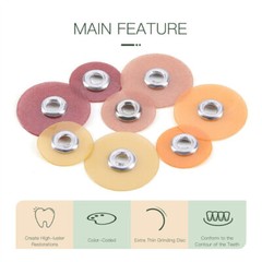 Dental Soflex Coarse Medium Superfine Fine Composite Finishing Polishing Discs
