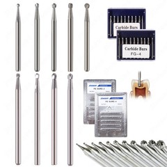 Dental 19mm/Surgical Round Burs 2 4 6 8 FG SURG Long 25mm Carbide Bur High Speed