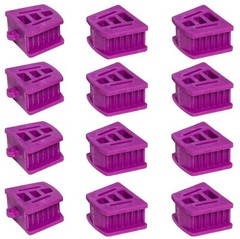 12X Large Adult Autoclave Silicone Mouth Props Bite Block Dental Autoclave US