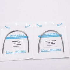 Dental Orthodontic Arch Wire Round Stainless Steel 12/14/16/18/20 Upper/Lower
