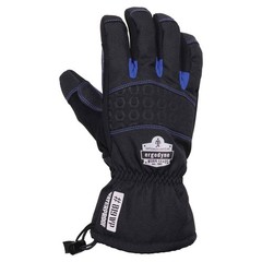 Ergodyne Unisex Adult Extreme Thermal Waterproof Winter Work Gloves Black Large