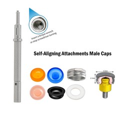 US Ship Locator Abutment Male Caps Inserts Compatible Hiossen Nobel Zimmer TSV