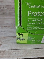 Protexis PI Ortho Polyisoprene Surgical Gloves *39 Pair Box* Size 7.5 *See Date*