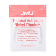 100PCS Nickel Titanium NiTi Archwires Thermal Activated Over-Expanded Universal