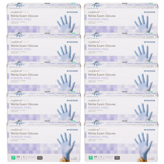 MEDIUM McKesson Confiderm 3.5C Nitrile Exam Gloves – CASE 10 BOXES OF 200 GLOVES