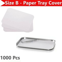 1case, 1000 Pcs, Dental Paper Tray Cover, Size B (12.25″ x 8.5″) – All colors