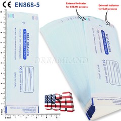 Sterilization Pouches- 3.5 ” x 10 ” Dental Medical Self Seal Pouch Bag 200 Bags