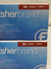 (400) FISHERBRAND Disposable Nitrile Exam Gloves – XSmall Blue 19-130-1597A