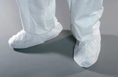 Lot Of 100 Pairs Alpha Protech SH-E1712-BH White Universal Critical Shoe Covers