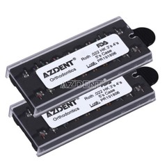AZDENT Dental Orthodontic Metal Brackets Braces Mini Roth MBT 018 022 345 Hooks