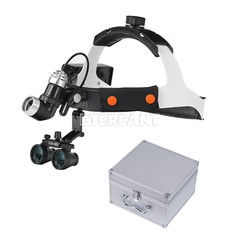 ETERFANT 3.5X-R Dental Surgical Headband Binocular Loupes & 10W LED Head Light