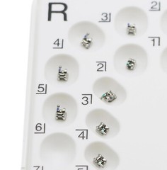 20PCS/Pack Braces, Shinye Braces Dental Orthodontic brackets ROTH-022 345 hooks