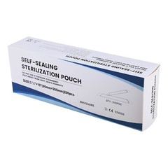 3.5″ x 10″ Dental Medical Self Seal Pouch Sterilization Bag Pouches (200 Bags)