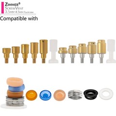 US Overdenture Locator Abutment Fits Hiossen/Nobel/Adin/Zimmer TSV/MIS Platform