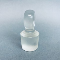 Chemglass Pennyhead Stopper #27 Solid Flask Length Lot of 3 Stoppers