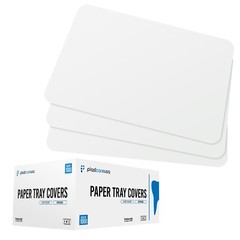White Paper Dental Tray Covers for Size “B” Trays 8.25 “x 12.25”, (Case of 1000)