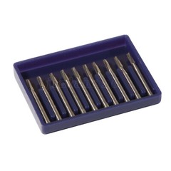 Dental Midwest FG #557 Clinic Length Cross Cut Carbide Burs 100pk （19mm）
