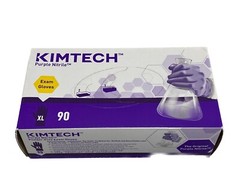 (90/Pk) KIMTECH Disposable Nitrile Exam Gloves – Size X-Large – Purple 55084