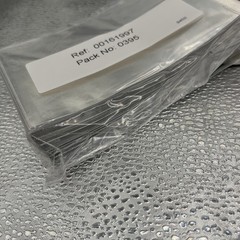 BOX (OF 100) THERMO SCIENTIFIC AB-0626 ADHESIVE PCR SEALING FOIL SHEETS