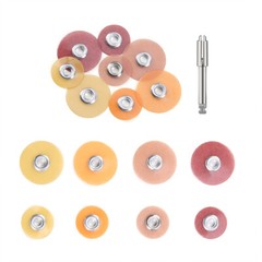 Dental Composite Finishing Polishing Discs assorted /Coarse Fine Medium +Mandrel