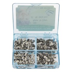 200 Orthodontic Buccal Tube 1st 2nd Molar Tubos Ortodoncia Roth MBT 022 Bondable