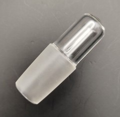 19mm Clear Glass Male Ground Joint Stopper Plug