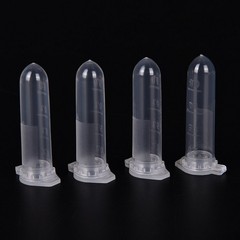 25x 2ml Graduated Centrifuge Microcentrifuge Plastic Vial Test Tubes Clear Lab