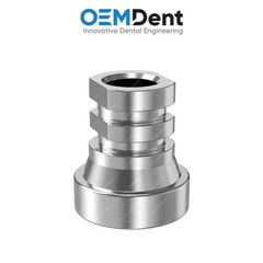 5x Dental Short Titanium Sleeve Compatible Multi Unit Abutment 1.4mm Int Hex