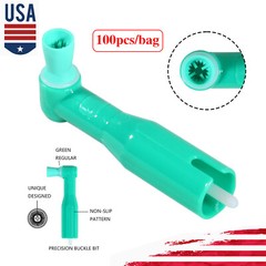 100 pcs New Dental Disposable Prophy Angles Top Quality Money back guarantee! OR