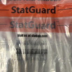 Statlab Specimen Transport Bags 6″X9″ Zip Closure RED STAT, 100/CS – BGT00609/D