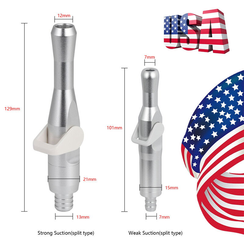 1 Pc Dental Universal Valve Saliva Ejector Suction Strong Weak Saliva Adaptor
