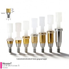 US Dental Ti Implant Abutment Hiossen Regular Fits OSS Zest Locator Overdenture