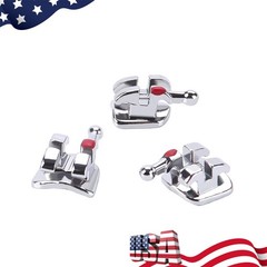 Dental Orthodontic Bracket Braces MIM Monoblock Mini Roth/MBT 022/018 Hooks 345