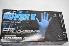Ambi-Dex 63-338PF XL Industrial Disposable Nitrile Glove Powder Free 2 Pack