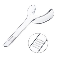 10pcs/packs Dental Autoclavable Lip Cheek Retractor T-shape Mouth Opener Clear