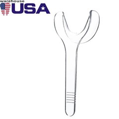 10pcs/packs Dental Autoclavable Lip Cheek Retractor T-shape Mouth Opener Clear