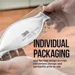 3M Aura 9205+ NIOSH N95 Approved Particulate Respirator Face Mask Multi Propouse